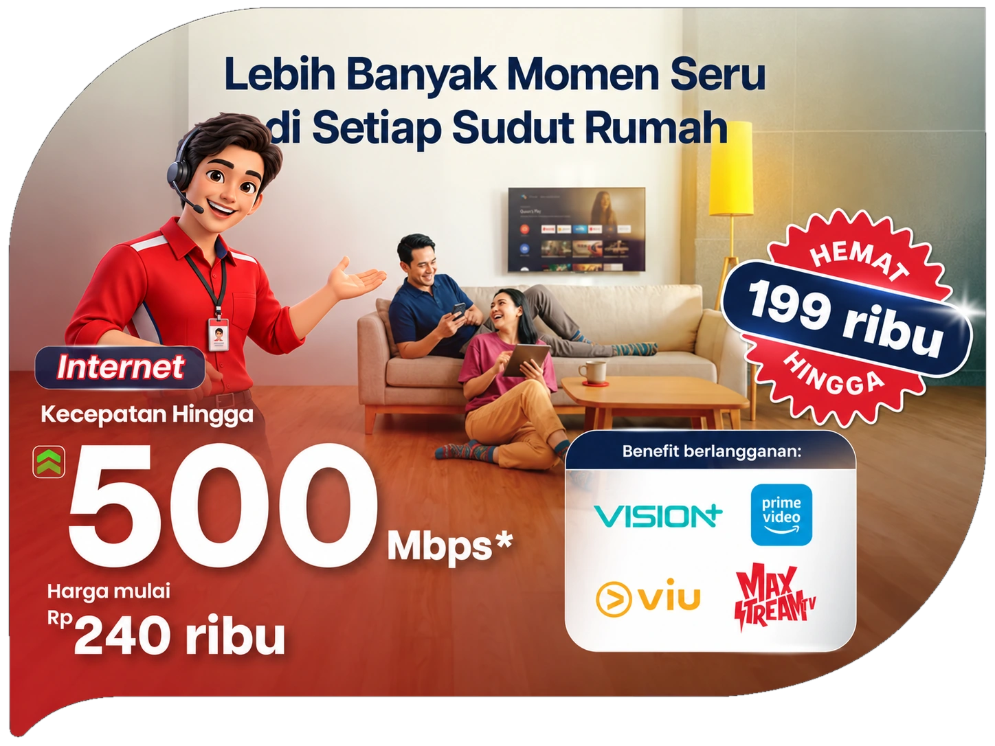 Poster promo internet IndiHome